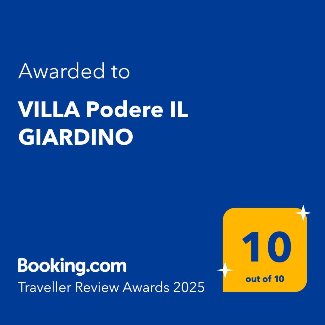 Villa Podere Il Giardino Castiglion Fiorentino Exterior foto